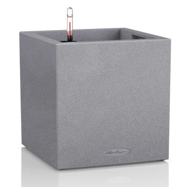 Γλάστρα CANTO Stone 30 Κύβος Γκρι Πέτρας - Stone Gray